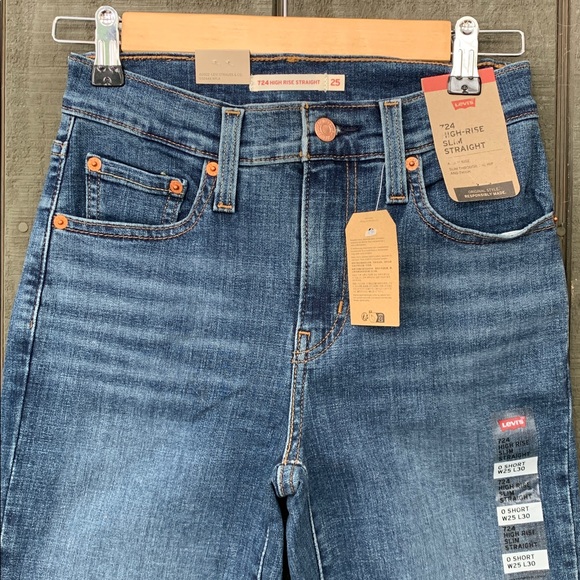 724 High Rise Straight - Picture 3 of 8